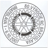 80.výročie založenia Rotary Club v Bratislave