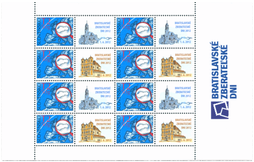 Print Sheet of Stamp with personalized coupon - Bratislava Collectors Days 2012