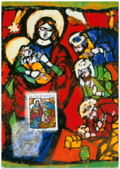 Christmas 1998 - Viera Hložníková: Adoration of the Magiciens