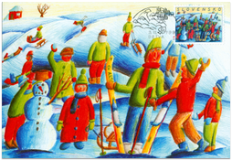 Vianoce 1999 - Zima a zimné radovánky