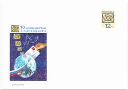 10. výročie založenia Slovenskej pošty