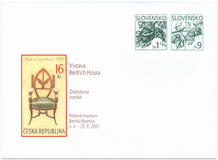 Exhibition of Bedřich Housa - Stamp Creation