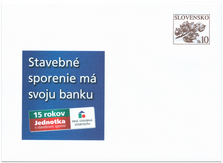 15 Years of the Prvá stavebná sporiteľňa