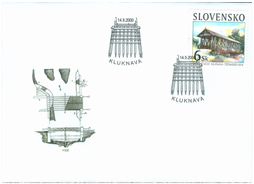 Historical bridges - Wooden bridge in Kluknava