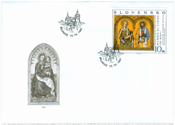 Umenie - Nardo di Cione: Bojnický oltár, detail, sv. Peter a sv. Lucia