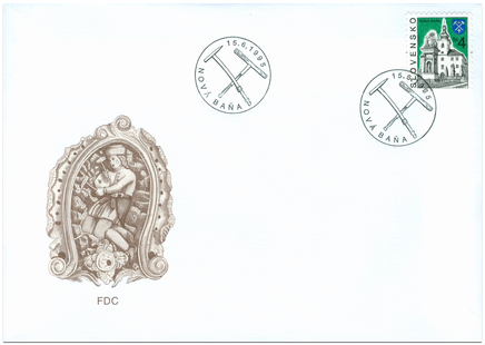 Nová Baňa   (Definitive stamp)