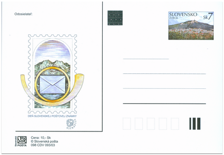 NITRAFILA 2003, The Day of Slovak Post Stamp