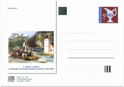Most beautifull Slovak stamp of 2004 - Inquiry