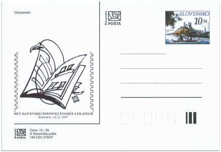 Day of the Slovak postage stamp