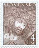 Stations of the Cross - release of a series of Easter stamps