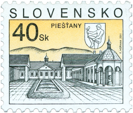 Piešťany   (Definitive stamp)