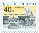 Piešťany   (Definitive stamp)
