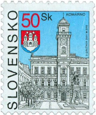 Komárno   (Definitive stamp)