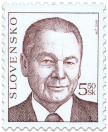 President of the Slovak Republik Rudolf Schuster (Definitive stamp)