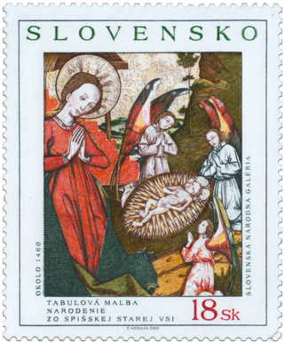 Art - Nativity from Spišska Stará Ves