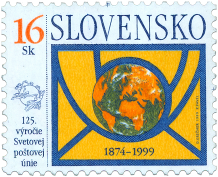 125th Anniversary of the Universal Postal Union - Slovak Post