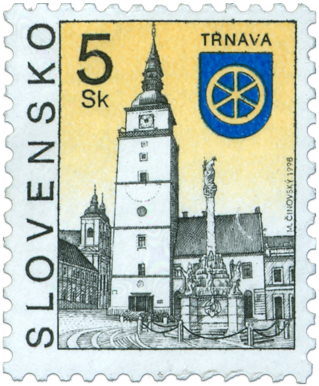 Trnava   (Definitive stamp)