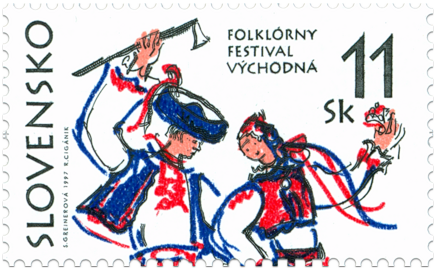 Folklórny festival Východná
