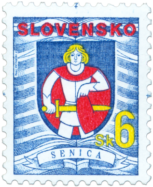 Senica   (Definitive stamp)