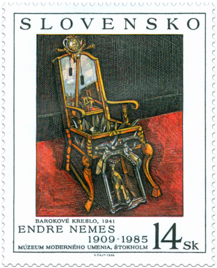 Art - Endre Nemes: Baroque Chair