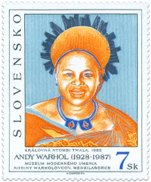 Art - Andy Warhol Queen NTOMBI TWALA