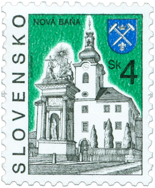 Nová Baňa   (Definitive stamp)