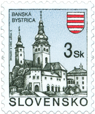 Banská Bystrica   (Definitive stamp)