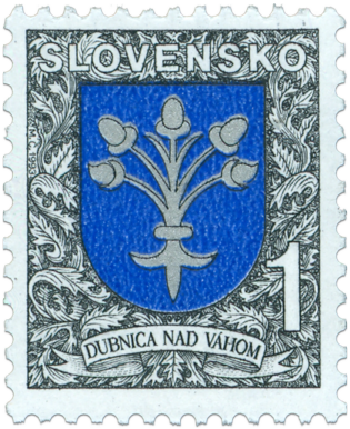 Dubnica nad Váhom   (Definitive stamp)