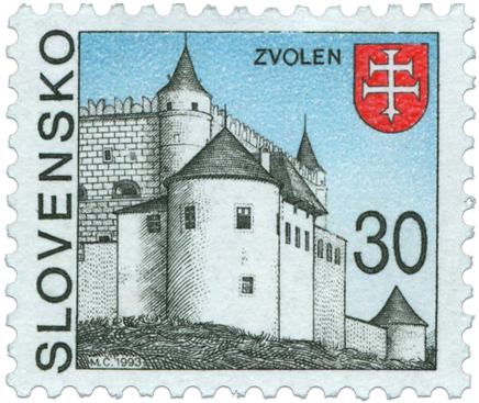 Zvolen   (Definitive stamp)