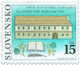 Prvé slovenské gymnáziá Kláštor pod Znievom (1869)