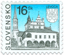 Levoča   (Definitive Stamp)