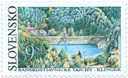 Banskoštiavnické tajchy - Klinger (Lake Klinger)
