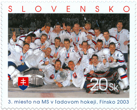 3. miesto na MS v ľadovom hokeji, Fínsko 2003