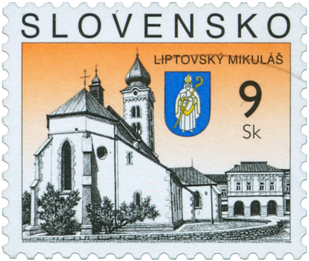 Liptovský Mikuláš   (Definitive stamp)