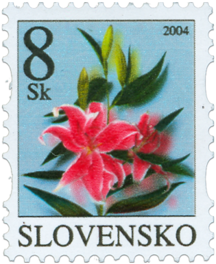 Flower   (Definitive stamp)