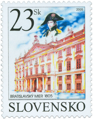 Peace of Bratislava   (Definitive stamp)