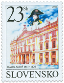 Peace of Bratislava   (Definitive stamp)