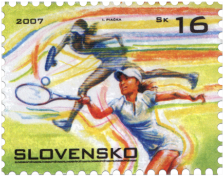 Športová známka - Tenis