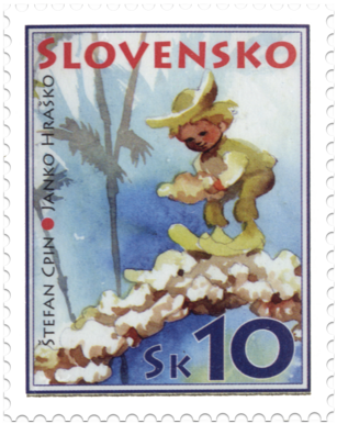 Stamp for Children - Janko Hraško