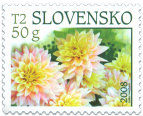 Dahlia - stamp with personalised coupon