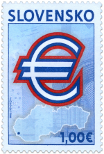 Commemorative Issue of the First Euro Stamp