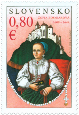 Osobnosti: Žofia Bosniaková (1609 - 1644)