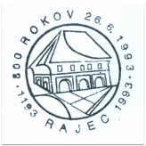 "800 rokov Rajec 1193-1993"