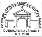 250. rokov vysvätenia kostola sv. Jakuba