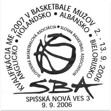 SBA-kvalifikácia ME 2007 v basketbale mužov 2.-13.9.2006