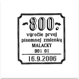 800. výročie prvej písomnej zmienky Malacky