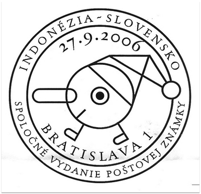 Spoločné vydanie poštovej známky Indonézia - Slovensko