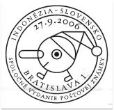 Spoločné vydanie poštovej známky Indonézia - Slovensko