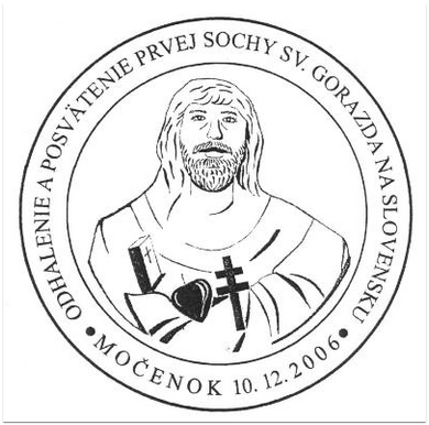 Odhalenie a posvätenie prvej sochy sv. Gorazda na Slovensku