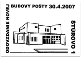 Odovzdanie novej budovy pošty